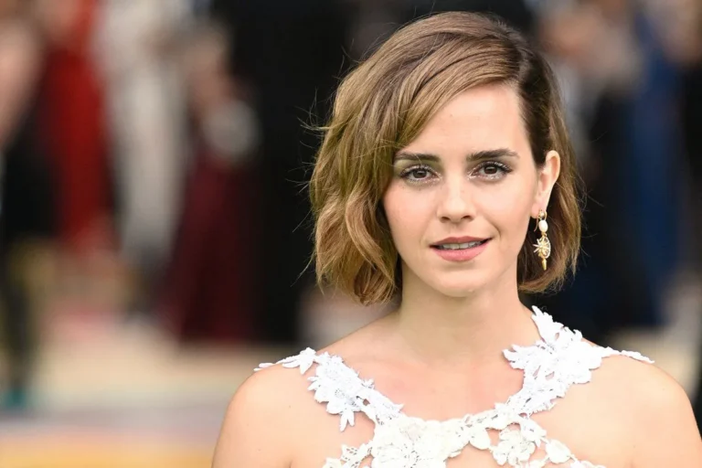 Emma Watson with a net worth of $85 million from acting and endorsements."
