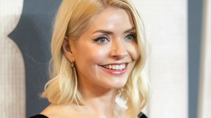 Holly Willoughby, TV presenter, at a public appearance.
