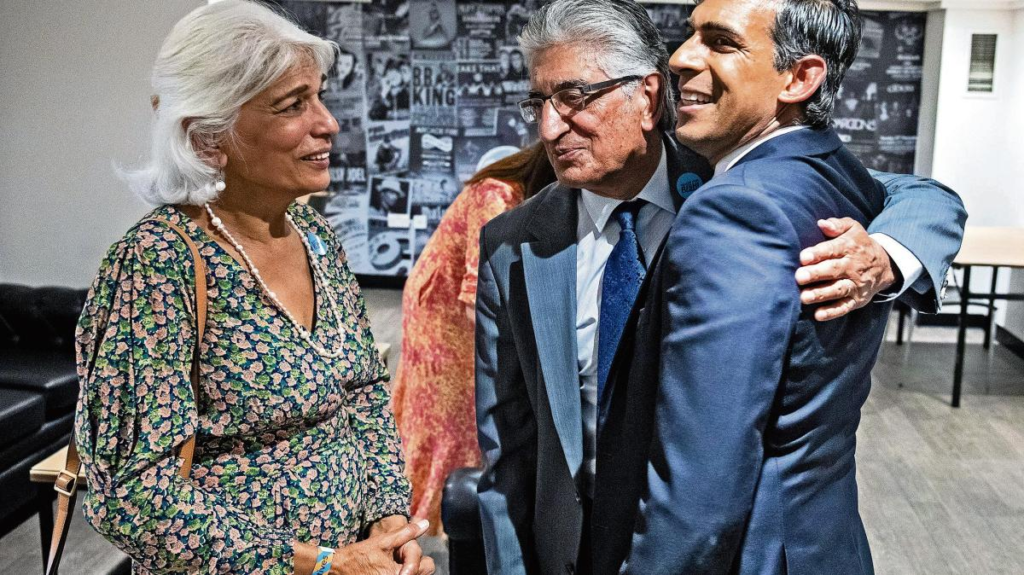 parents of rishi sunak