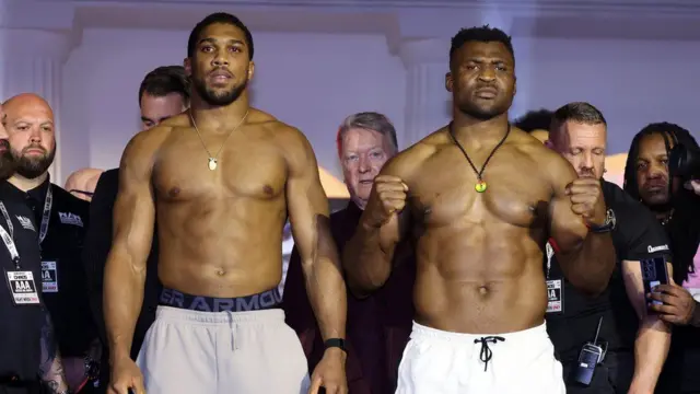 Joshua vs. Ngannou