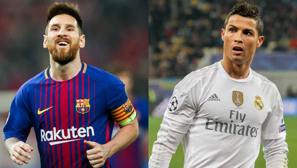 Comparisons with Cristiano Ronaldo